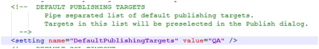 Adding New Publishing Targets in Sitecore Step 8