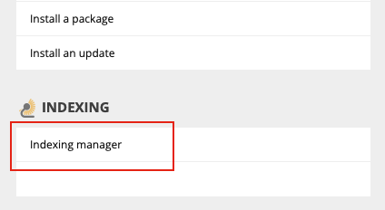 Sitecore Indexing Manager