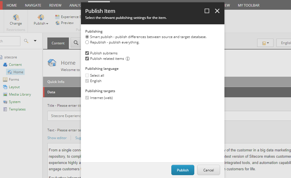 How to log publishing events in Sitecore