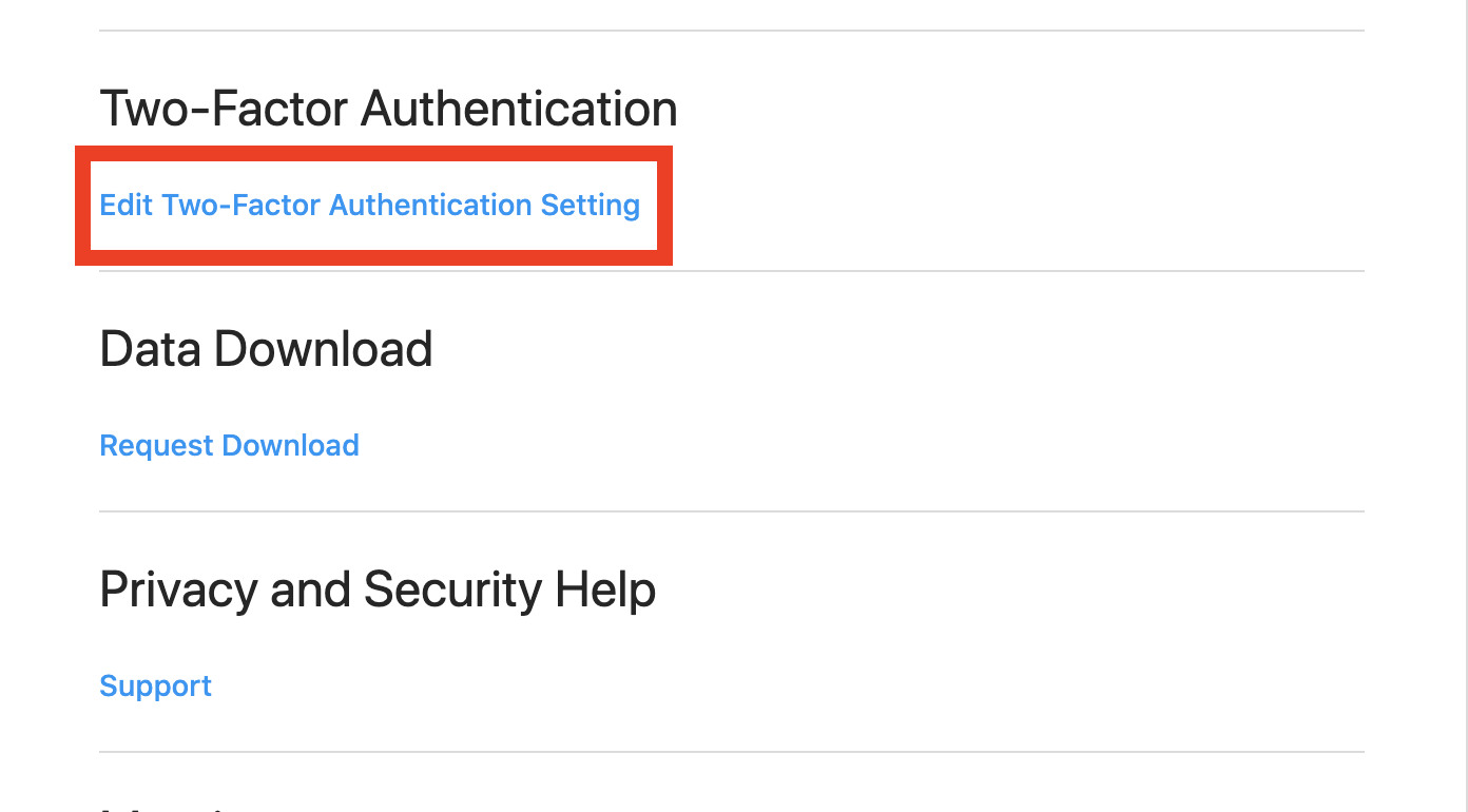 Instagram Two-Factor Authentication (2FA)