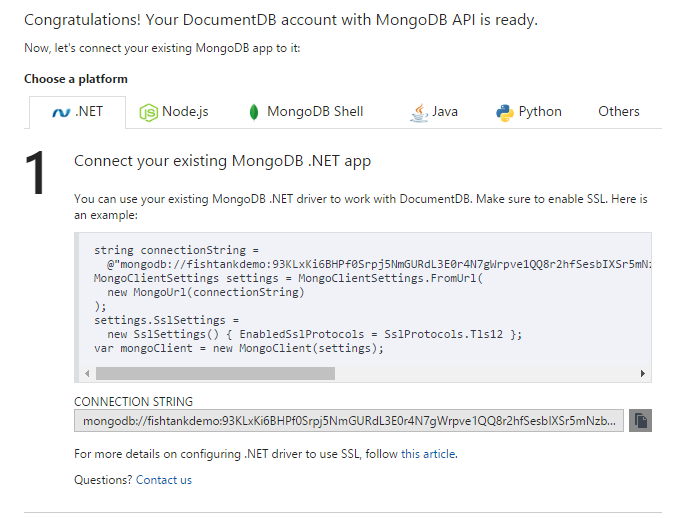 MongoDB on Microsoft Azure